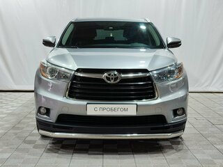 2015 Toyota Highlander III (XU50), серебристый, 3100000 рублей, вид 2