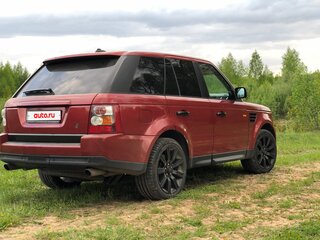 2006 Land Rover Range Rover Sport Supercharged I, красный, 750000 рублей, вид 3
