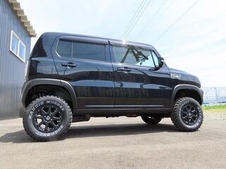 2017 Suzuki Hustler MHEV I, чёрный, 710000 рублей, вид 4