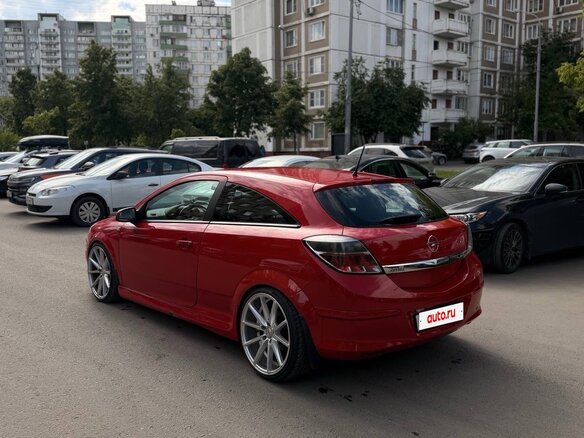 2007 Opel Astra GTC H Рестайлинг, красный, 750000 рублей - вид 8