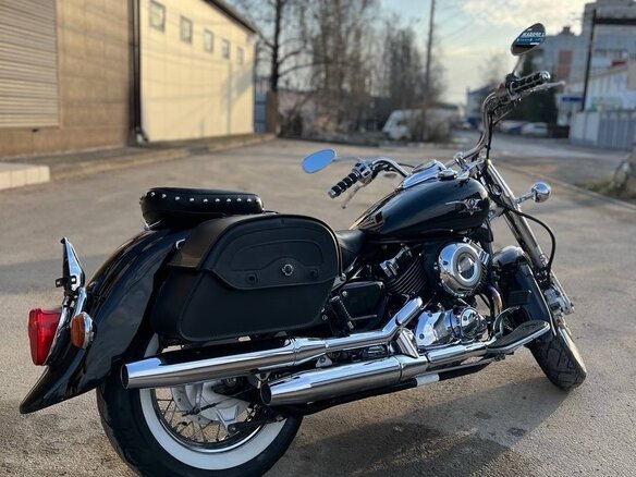 2006 Yamaha XVS650 Drag Star, чёрный, 475000 рублей - вид 12