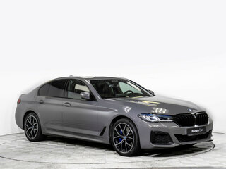 2022 BMW 5 серии 530e VII (G30/G31/G38) Рестайлинг, серый, 5400000 рублей, вид 2