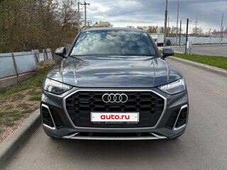 2021 Audi Q5 45 TFSI II (FY) Рестайлинг, серый, 5100000 рублей, вид 2