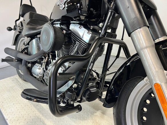 2012 Harley-Davidson Fat Boy, чёрный, 780000 рублей - вид 13