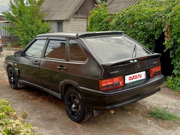2007 Lada (ВАЗ) 2114, чёрный - вид 3