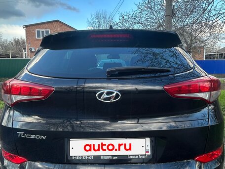 2017 Hyundai Tucson III, чёрный, 2050000 рублей, вид 4