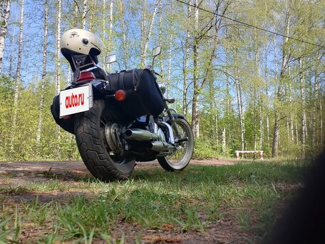 1993 Honda Steed 600, чёрный, 345000 рублей, вид 3