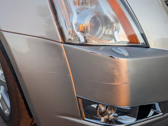 2008 Cadillac CTS II, серый, 910000 рублей - вид 3