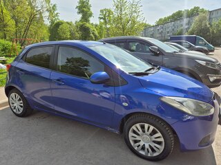 2008 Mazda 2 II (DE), синий, 410000 рублей, вид 2
