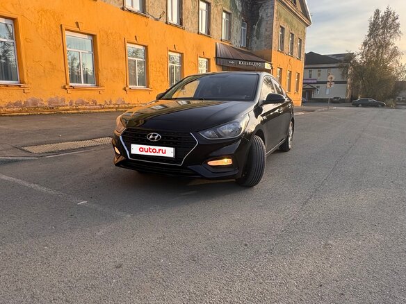 2017 Hyundai Solaris II, чёрный, 1050000 рублей - вид 9