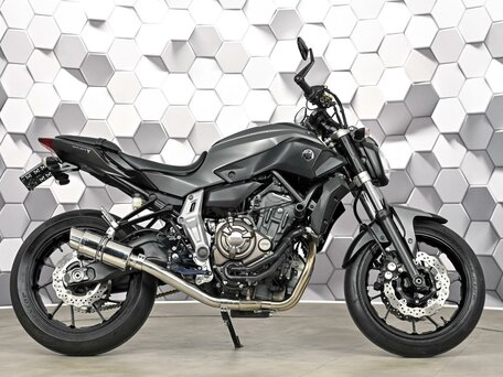 2014 Yamaha MT-07 (FZ-07), серый, 699000 рублей, вид 3