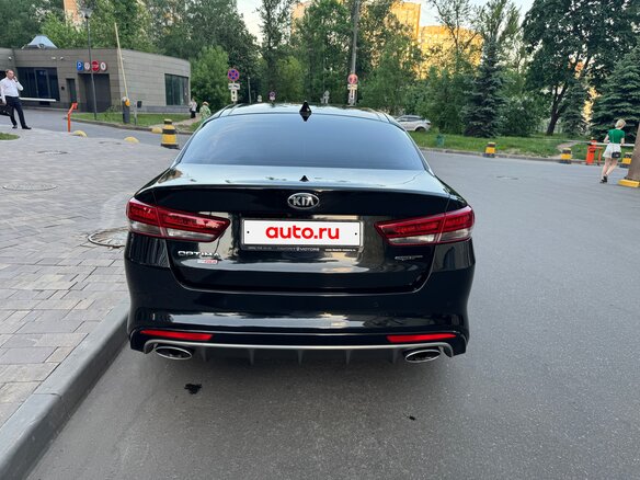 2017 Kia Optima IV, чёрный, 1849000 рублей - вид 5