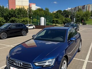 2017 Audi A4 V (B9), синий, 2500000 рублей, вид 2