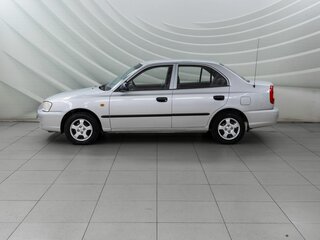 2005 Hyundai Accent ТагАЗ II, серебристый, 488000 рублей, вид 5