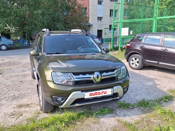 2016 Renault Duster I Рестайлинг, зелёный - вид 6