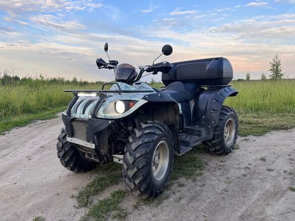2012 Stels ATV-500, белый, 350000 рублей - вид 2