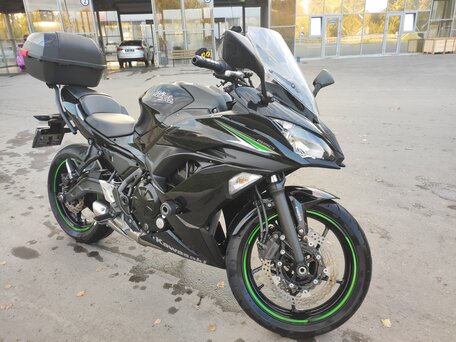 2017 Kawasaki Ninja 650, чёрный, 598000 рублей, вид 2