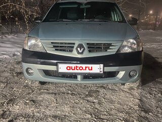 2007 Renault Logan I, зелёный, 315000 рублей, вид 1
