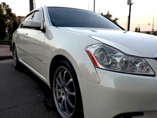 2005 Nissan Fuga I, белый, 1040000 рублей, вид 2