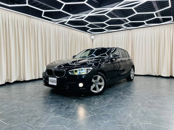 2015 BMW 1 серии 118i II (F20/F21) Рестайлинг, чёрный, 1479000 рублей