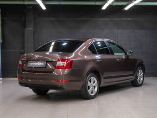 2014 Skoda Octavia III (A7), коричневый, 1197000 рублей, вид 4