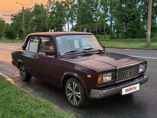2001 Lada (ВАЗ) 2107, фиолетовый, 145000 рублей, вид 2