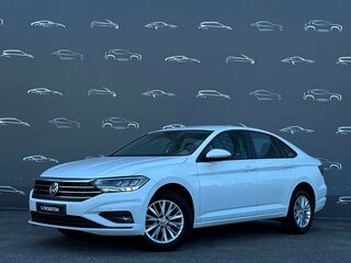 2019 Volkswagen Jetta VII, белый, 1580500 рублей, вид 1