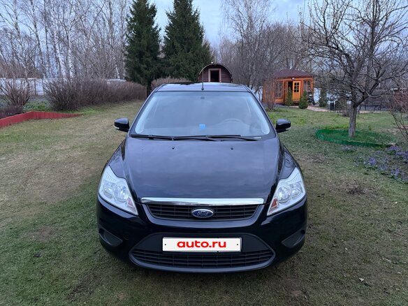 2008 Ford Focus II Рестайлинг, чёрный, 760000 рублей - вид 1