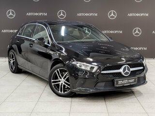 2019 Mercedes-Benz A-Класс 200 IV (W177), чёрный, 1895000 рублей, вид 3