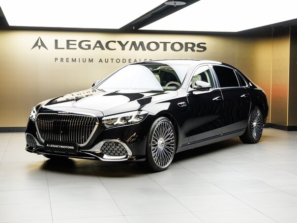2026 Mercedes-Benz Maybach S-Класс 580 II (Z223) Рестайлинг, чёрный - вид 4