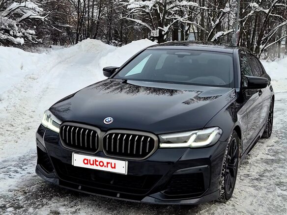 2022 BMW 5 серии 530i xDrive VII (G30/G31/G38) Рестайлинг, синий, 5500000 рублей
