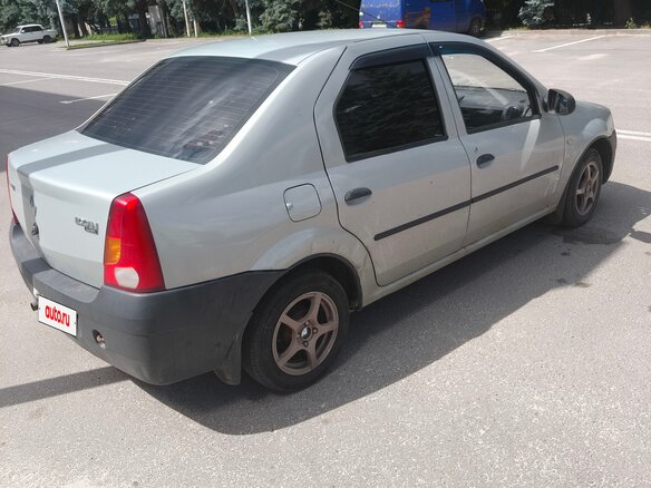2006 Renault Logan I, серый, 250000 рублей - вид 1