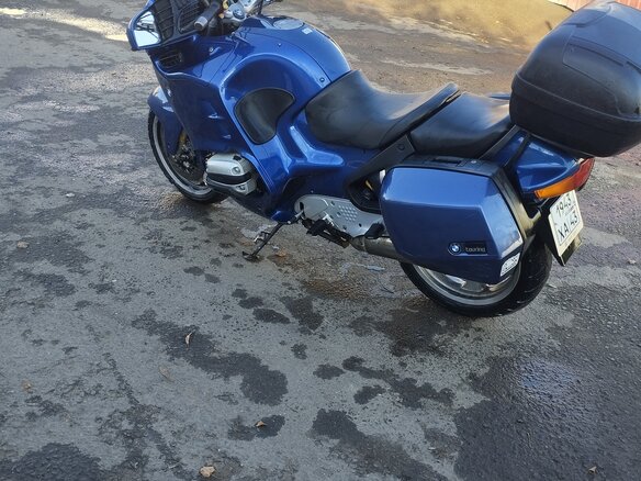 1996 BMW R 1100 RT, синий, 350000 рублей - вид 4
