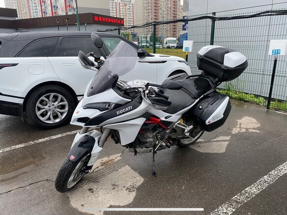 2016 Ducati Multistrada 1200, белый, 1050000 рублей