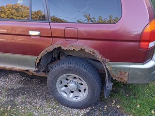 1998 Mitsubishi Pajero Sport I, красный, 500000 рублей, вид 4