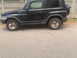 1998 SsangYong Korando II, чёрный, 450000 рублей, вид 2