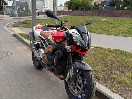 2007 Aprilia Tuono 1000, красный, 550000 рублей, вид 3
