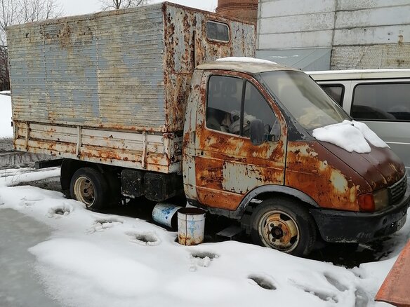 1995 ГАЗ ГАЗель (3302), серебристый, 99999 рублей