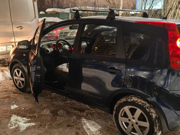 2008 Nissan Note I, синий, 480000 рублей - вид 5