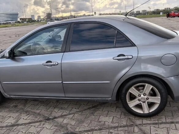 2006 Mazda 6 I (GG) Рестайлинг, серый, 350000 рублей - вид 3