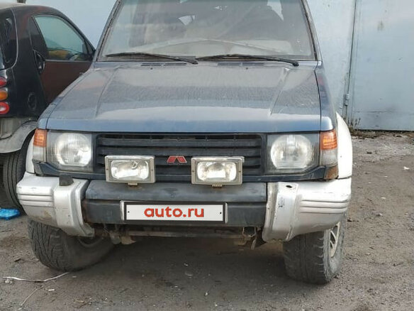 1993 Mitsubishi Pajero II, синий - вид 1