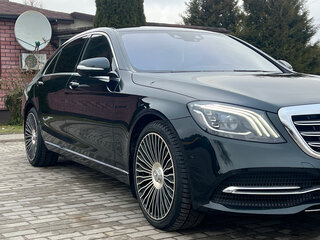 2020 Mercedes-Benz S-Класс 560 VI (W222, C217) Рестайлинг, зелёный, 9972323 рублей, вид 3