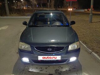 2008 Hyundai Accent ТагАЗ II, серый, 430000 рублей, вид 1