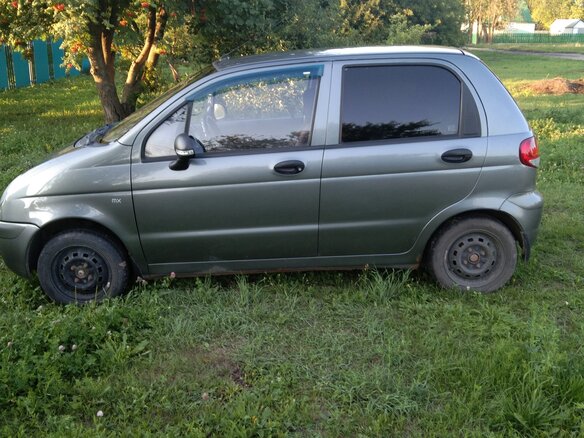 2012 Daewoo Matiz I Рестайлинг, серый, 250000 рублей - вид 5