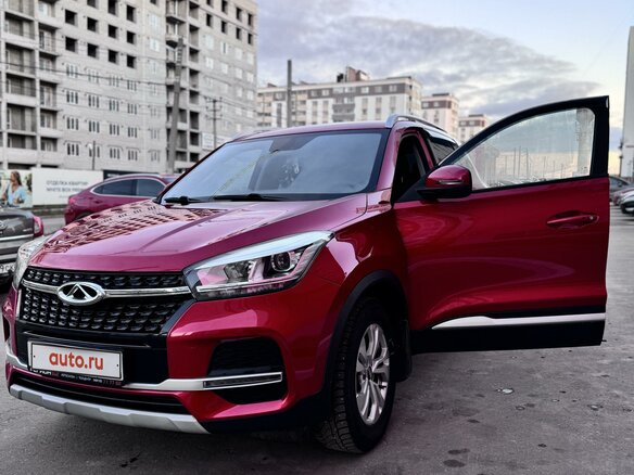 2021 Chery Tiggo 4 I Рестайлинг, красный, 1850000 рублей - вид 1