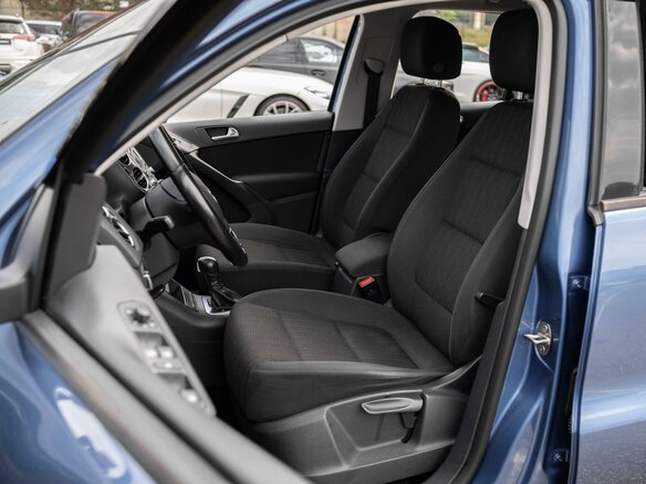 2012 Volkswagen Tiguan I Рестайлинг, синий - вид 9