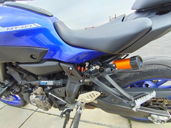 2017 Yamaha MT-07 (FZ-07), синий, 730000 рублей - вид 29