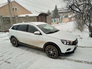 2018 Lada (ВАЗ) Vesta SW Cross I, белый, 1200000 рублей, вид 2