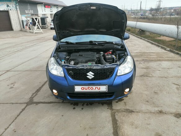 2008 Suzuki SX4 I (Classic), синий, 435000 рублей - вид 12
