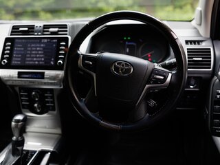 2021 Toyota Land Cruiser Prado 150 Series Рестайлинг 3, синий, 6100000 рублей, вид 3